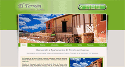 Desktop Screenshot of apartamentoseltorreon.com